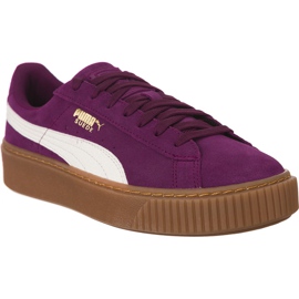 Puma Suede Platform Snk Jr 603 purpur