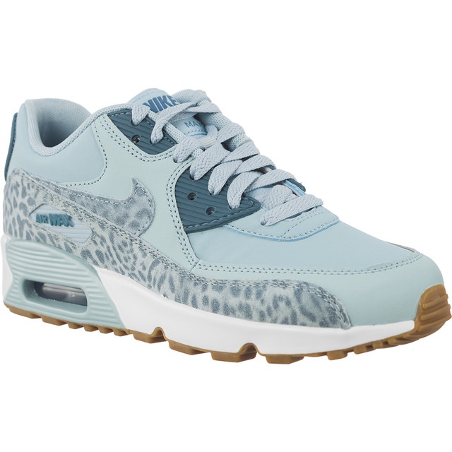 Nike Air Max 90 Läder Se Gg Ocean Bliss Noise Aqua White blå