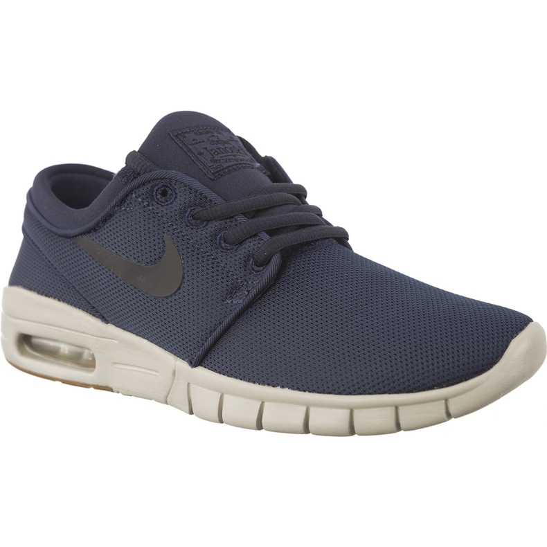 Nike Stefan Janoski Max Gs Thunder Blue Black Gum Brown marinblå