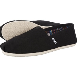 Toms Canvas Mens Classic Alpargata 862 svart