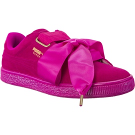 Puma Suede Heart Satin Wn 401 rosa