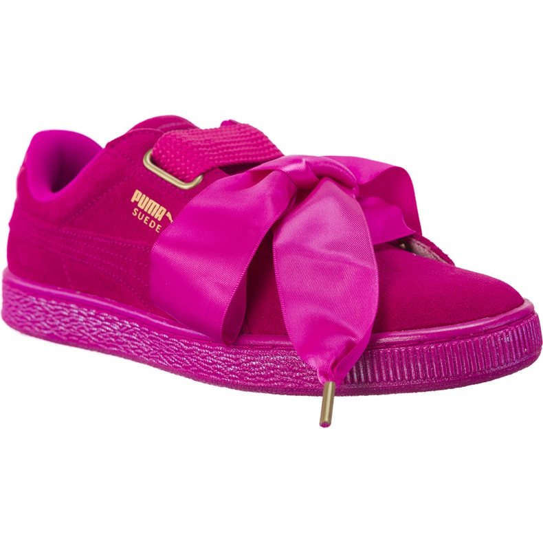 Puma Suede Heart Satin Wn 401 rosa