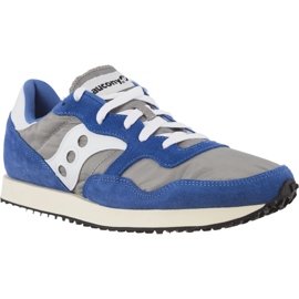 Saucony Dxn Trainer Vintage Gray Blue vit blå grå