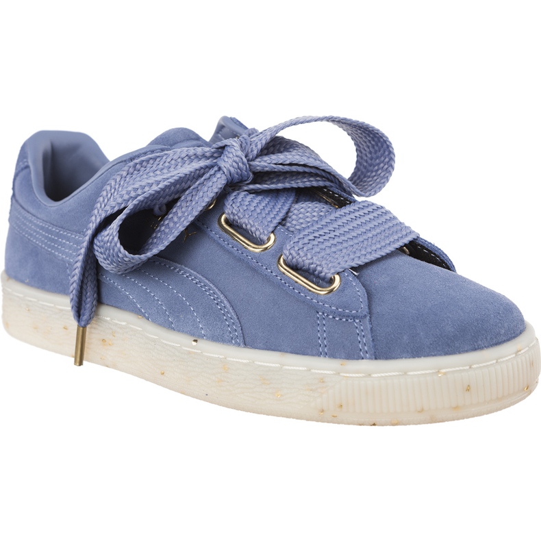 Puma Suede Heart Fira Wns Infinity Blue blå