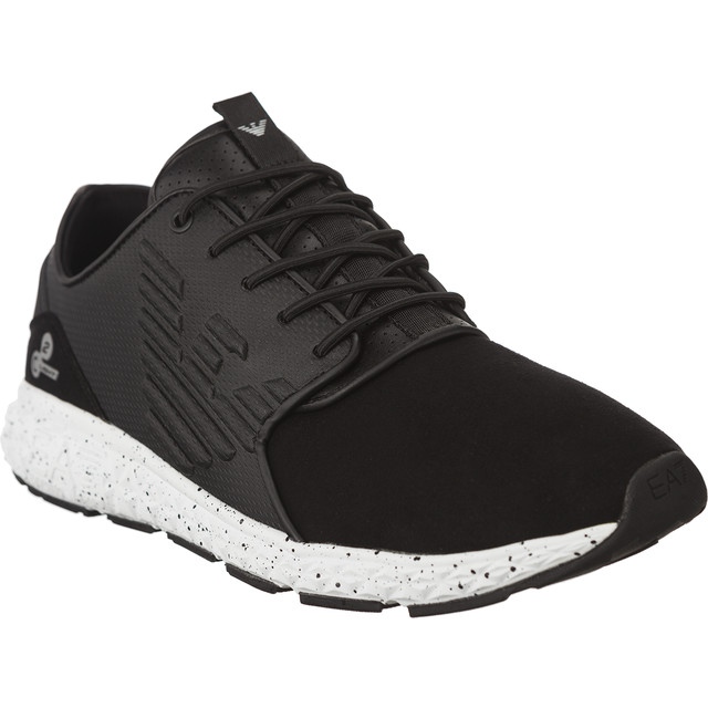 Ea7 Emporio Armani Unisex Pvc Plastica Sneaker 2480167A268 00020 svart