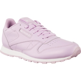 Reebok Klassiskt Läder Metallic Moonglow White violett