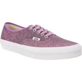 Vans Autentisk U3U Lurex Glitter Pink True White violett