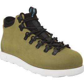 Native Fitzsimmons Juice Green / Shell White grön