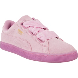 Puma Suede Heart Reset i 902 rosa