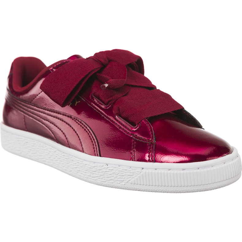 Puma Basket Heart Glam Jr. 702 röd