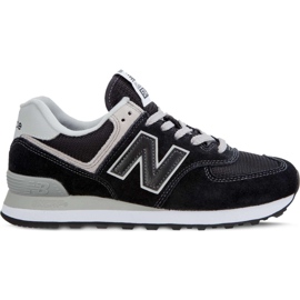 New Balance Wl574eb Svart Med Vit