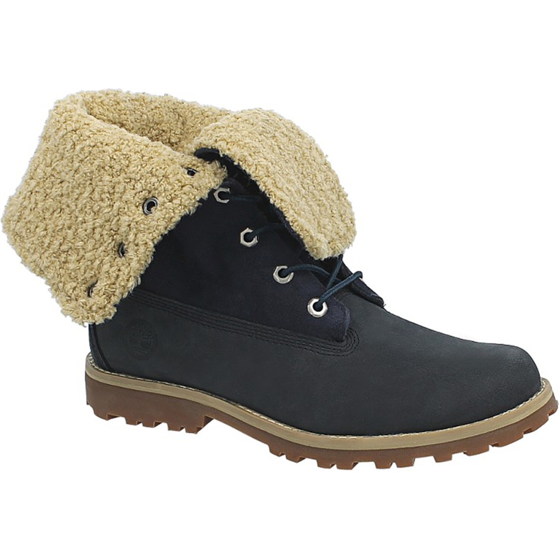 Timberland Shearling 6 tums Boot 1690A blå