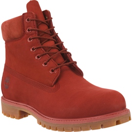 Timberland 6 "Premium Boot Fxw röd