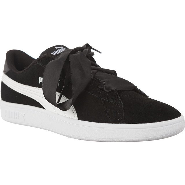 Smash V2 Ribbon PUMA Black PUMA White svart