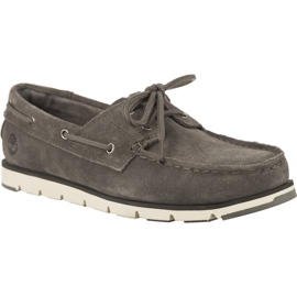 Timberland Camden Falls Suede Båtskor Gunmetal grå