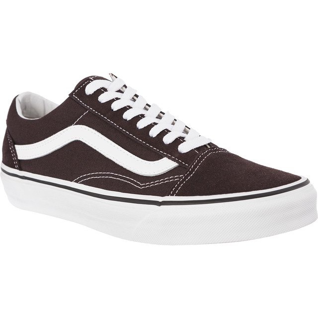 Vans Old Skool U5Z Chocolate Torte True White brun