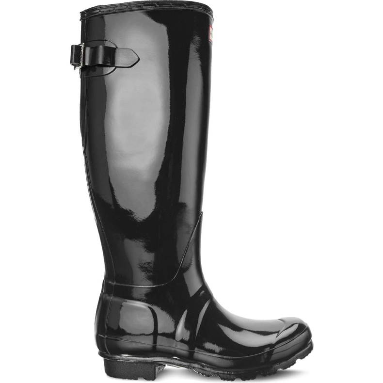 Hunter Original Back Adjustable Gloss Black svart