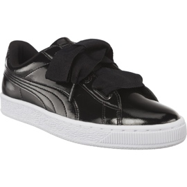 Puma Basket Heart Glam Jr 701 svart