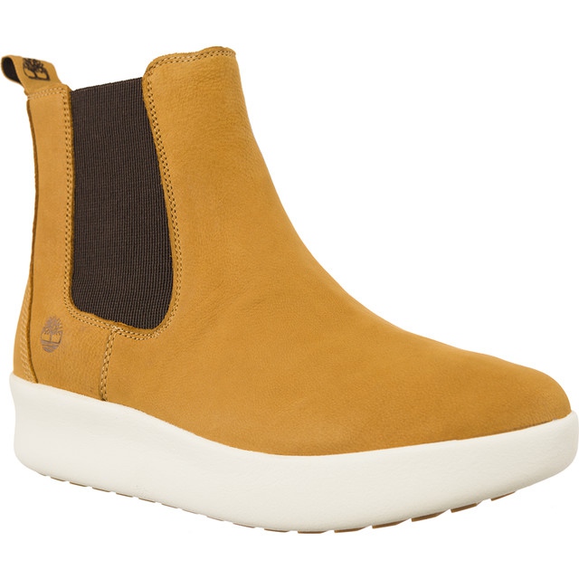 Timberland Berlin Park Dbl Gore Chelsea Spruce Gul Nubuck orange