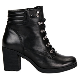 Bekväma vinceza höga klackar svart