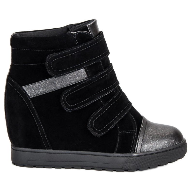 J. Star Svarta kardborre sneakers