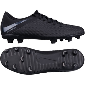 Nike Hypervenom Phantom 3 Club FG 3 M AJ4145-001 fotbollsskor svart