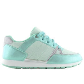 Mint sportskor K-322 Blå grå grön