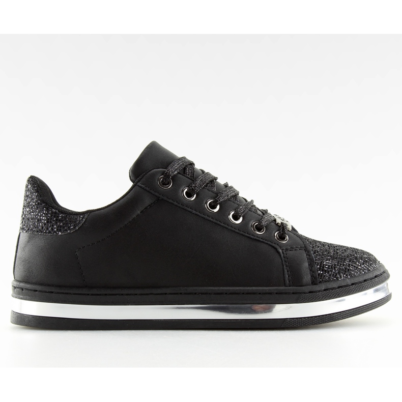 Svarta damsneakers BK-81 Svarta