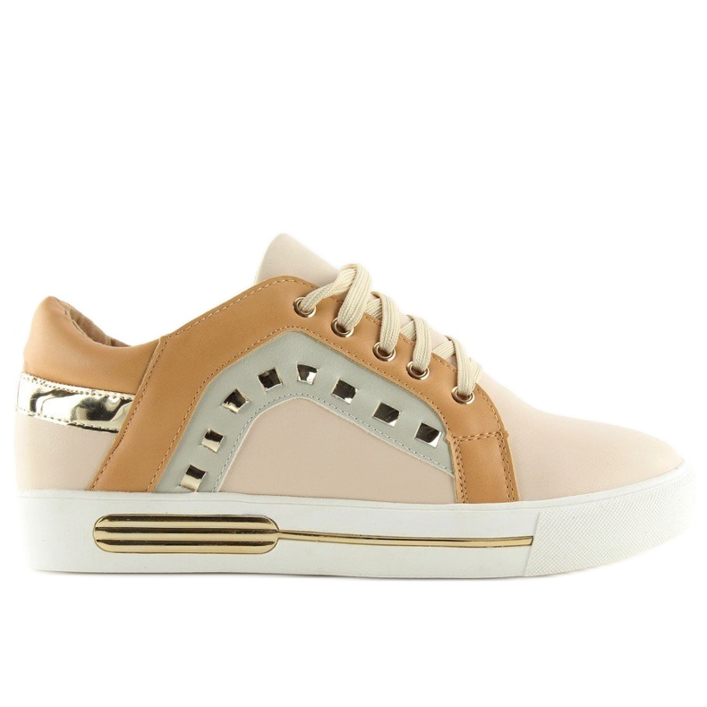 Dam BH-115 Camel sneakers beige mångfärgad
