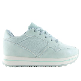 Blå sportskor W-3082 Grön
