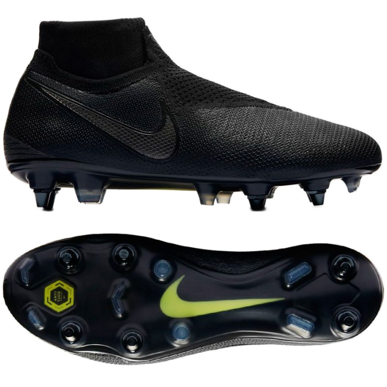 Nike Phantom VSN Elite DF SG Pro AC M AO3264-001 fotbollsskor svart