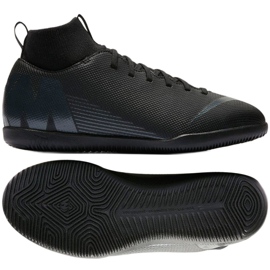 Nike Mercurial Superflyx 6 Club Jr svart