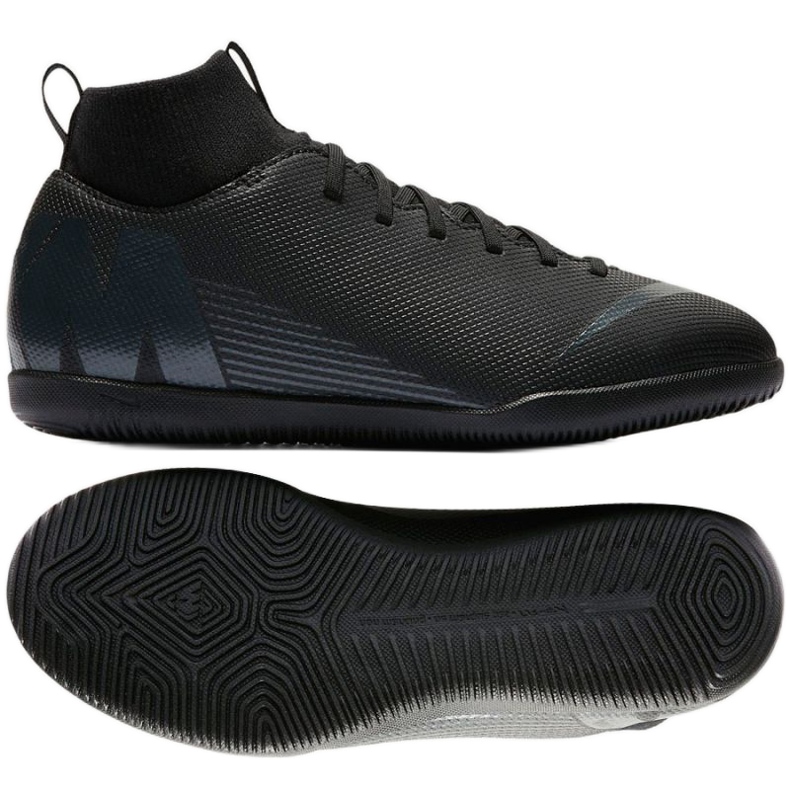 Nike Mercurial Superflyx 6 Club Jr svart