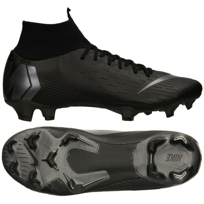 Nike Mercurial Superfly 6 Pro Fg M sko svart