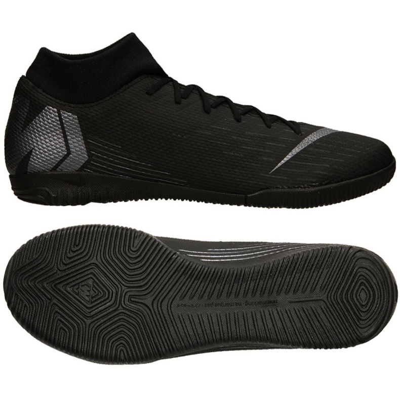 Inomhusskor Nike Merurial Superflyx 6 Academy Ic M AH7369-001 svart svart