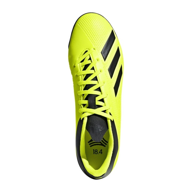 Adidas X Tango 18.4 Tf M DB2479 fotbollsskor gul gul