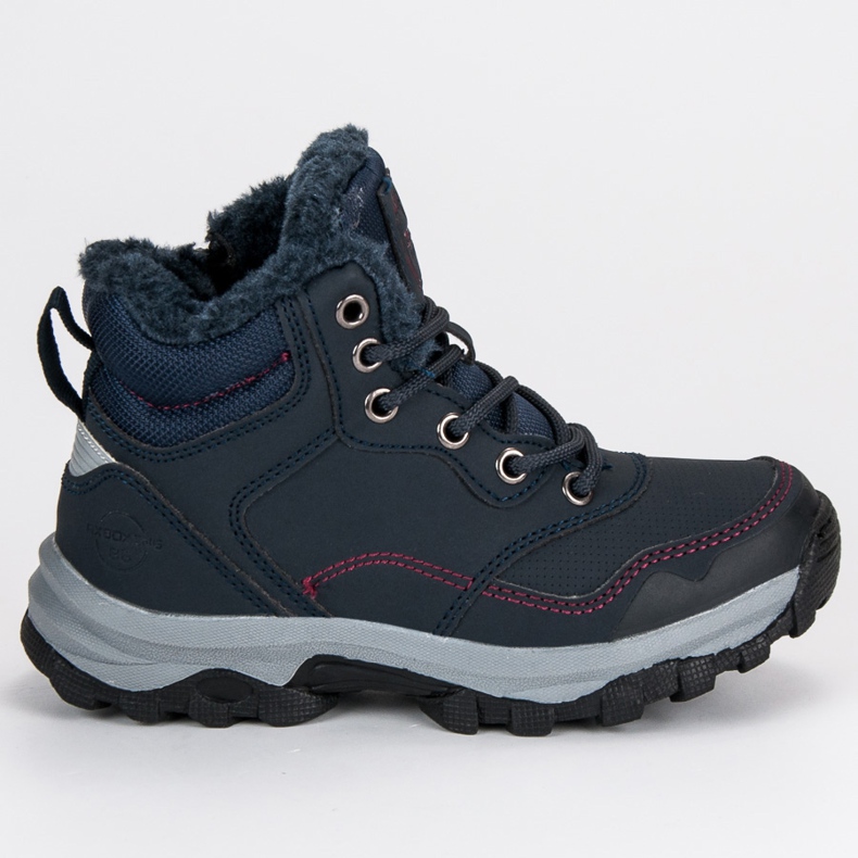 Ax Boxing Uppvärmda trappor på dragkedjan blå