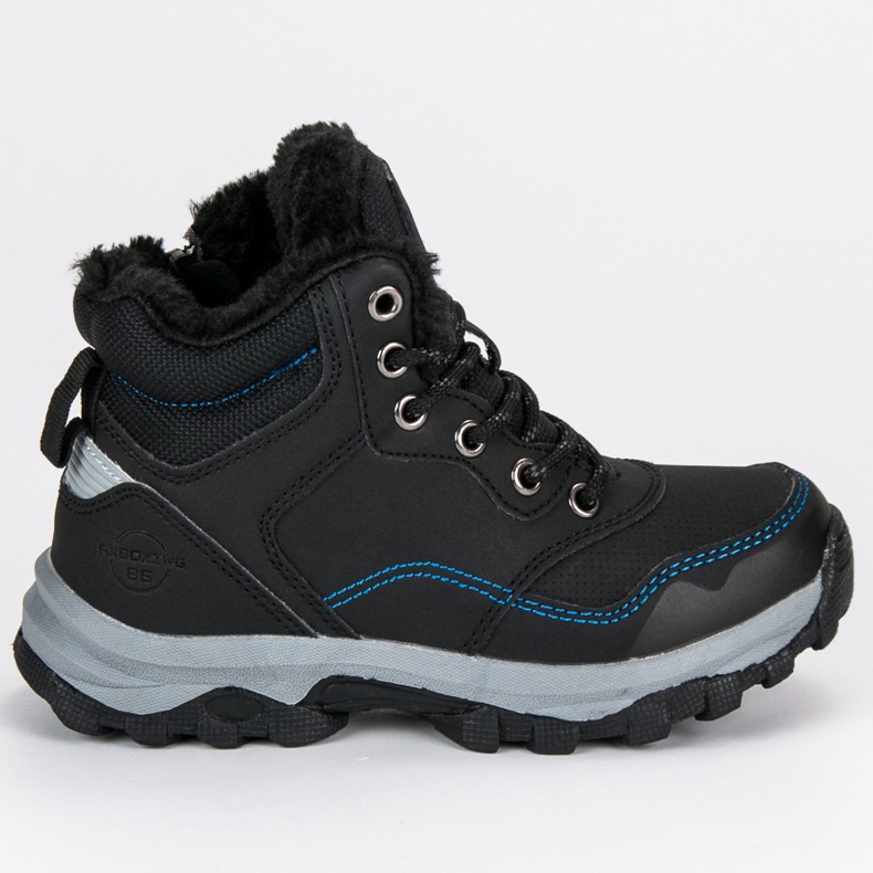 Ax Boxing Uppvärmda trappor på dragkedjan svart