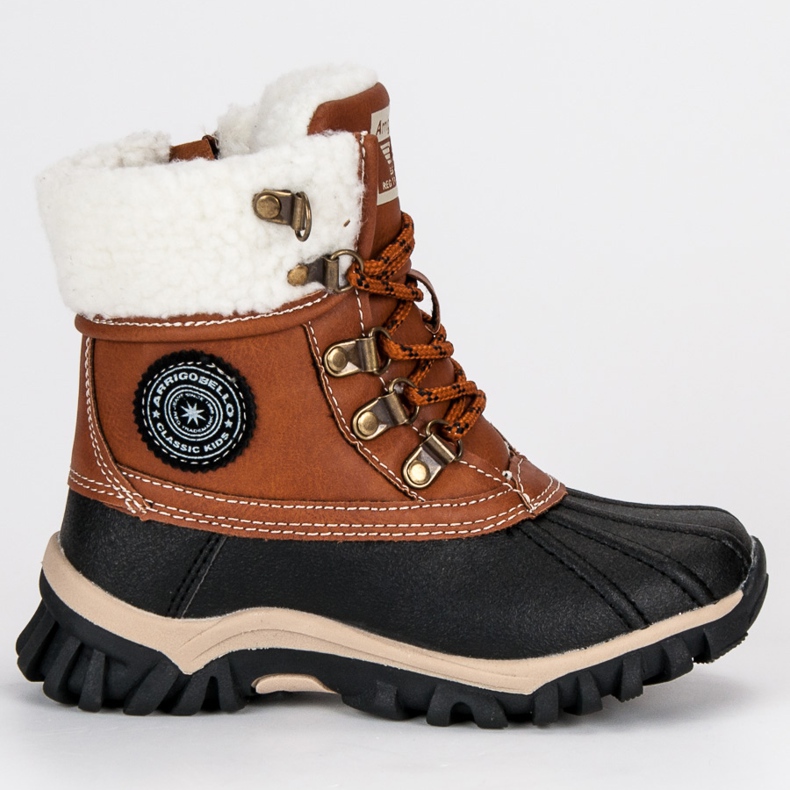 Arrigo Bello Barns isolerade skor brun