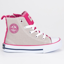 American Club American Ankel Sneakers grå