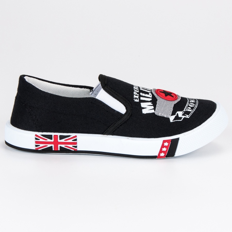 American Club Barnens amerikanska Slipony svart