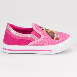 Sneakers Slipony Masha And Bear rosa