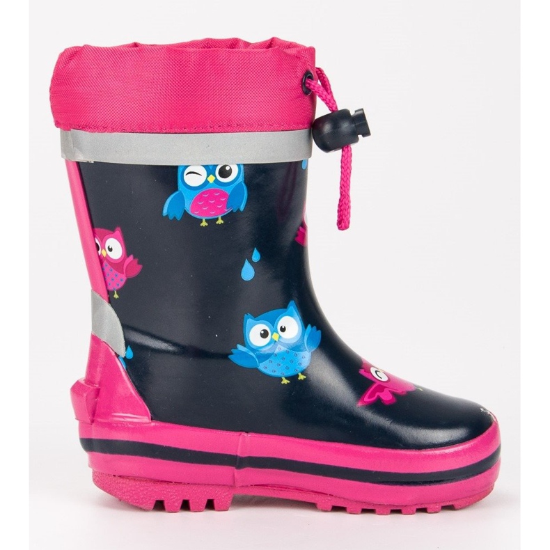 Wellington med welt rosa