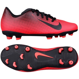 Nike Bravata Ii Fg Jr 844442-601 fotbollsskor röd röd