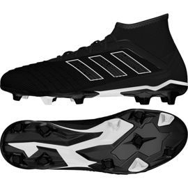Adidas Predator 18.2 Fg M DB1996 fotbollsskor svart svart