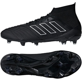 Adidas Predator 18.1 Fg M DB2038 fotbollsskor svart svart
