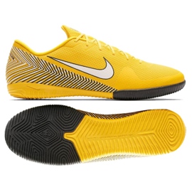 Nike Mercurial Vapor 12 Academy Neymar Ic Jr AO3122-710 fotbollsskor gul gul