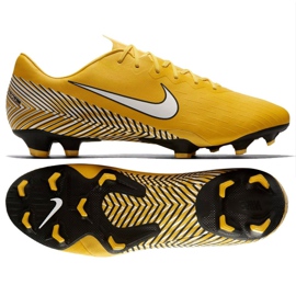 Nike Mercurial Vapor 12 Neymar Pro Fg M AO3123-710 fotbollsskor gul gul