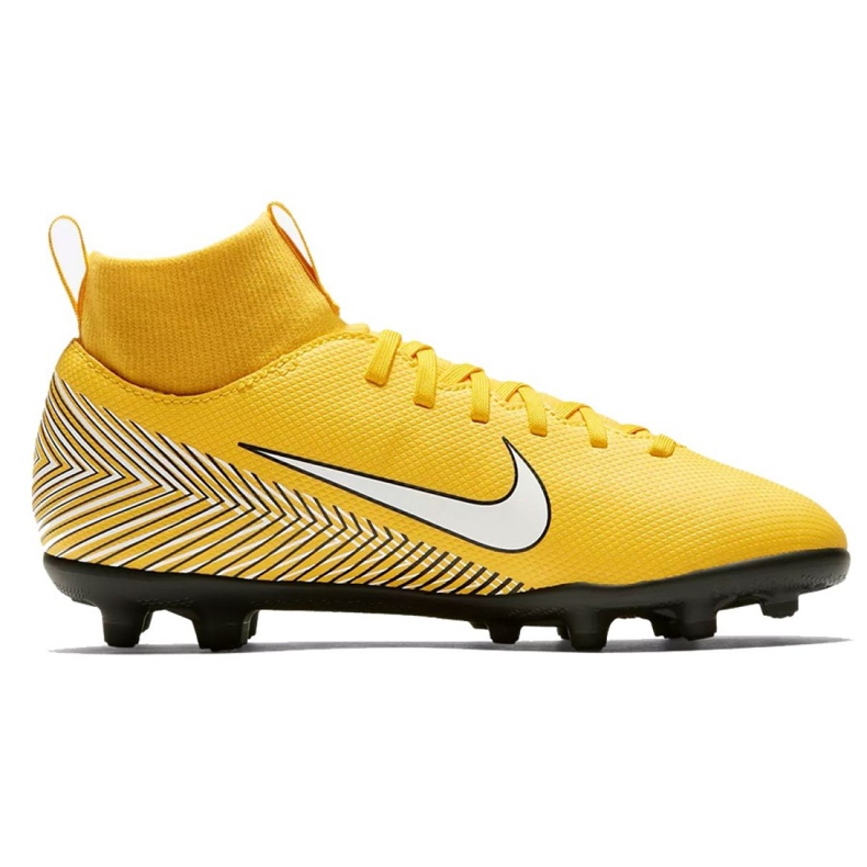 Nike Mercurial Superfly 6 Club Neymar Mg Jr AO2888-710 fotbollsskor mångfärgad gul