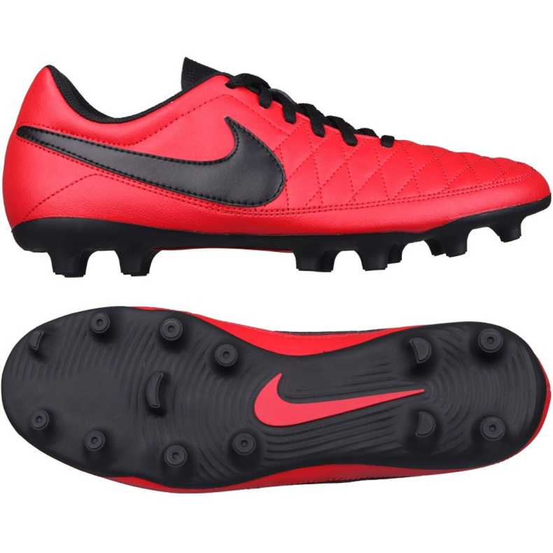 Nike Majestry Fg M AQ7902-600 fotbollsskor röd röd